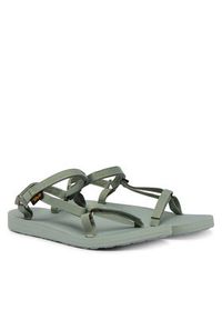 Teva Sandały Original Universal Slim 1150110 Zielony. Kolor: zielony. Materiał: materiał #5