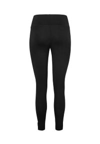 MUUV Legginsy High damskie kolor czarny gładkie. Kolor: czarny. Materiał: dzianina. Wzór: gładki #4