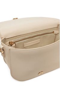 TOMMY HILFIGER - Tommy Hilfiger Torebka Th Logotape Saddle Bag AW0AW17184 Écru. Materiał: skórzane #3
