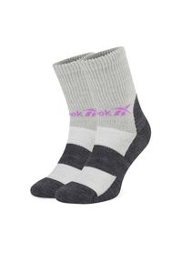 Skarpety długie Reebok. Kolor: szary #1