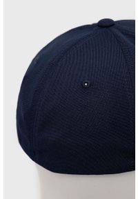 Karl Lagerfeld czapka 500118.805610 kolor granatowy z aplikacją. Kolor: niebieski. Wzór: aplikacja #2