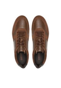 Geox Sneakersy U Renan U364GA 022CL C6003 Brązowy. Kolor: brązowy