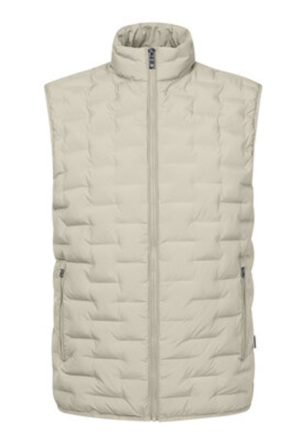 Bugatti Kamizelka 8800-75148C Écru Regular Fit. Materiał: syntetyk