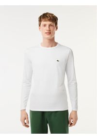 Lacoste Longsleeve TH6712 Biały Regular Fit. Kolor: biały. Materiał: bawełna. Długość rękawa: długi rękaw #1