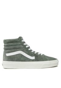 Vans Sneakersy Sk8-Hi VN0007NSBY11 Zielony. Kolor: zielony. Materiał: skóra. Model: Vans SK8 #1