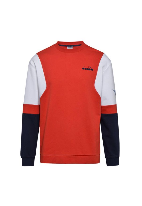 Diadora - Bluza męska DIADORA SWEATSHIRT CREW DIADORA CLUB M. Kolor: czerwony