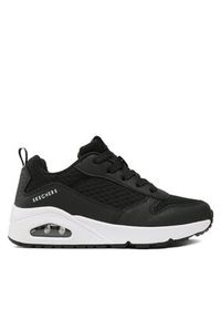 skechers - Skechers Sneakersy Uno Powex 403667L/BLK Czarny. Kolor: czarny. Materiał: skóra #4