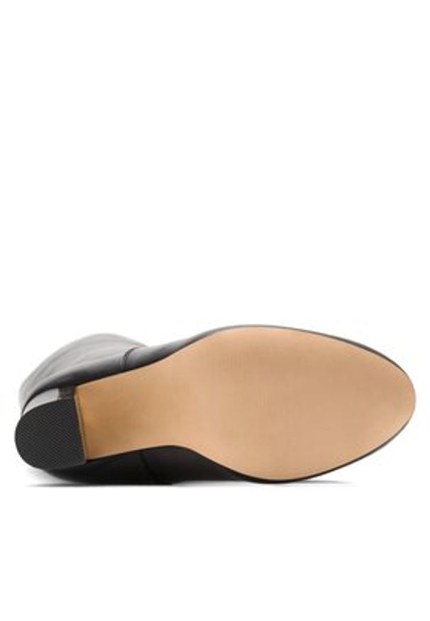 DeeZee Kozaki Clair WYL3552-1 Czarny. Kolor: czarny. Materiał: syntetyk, skóra