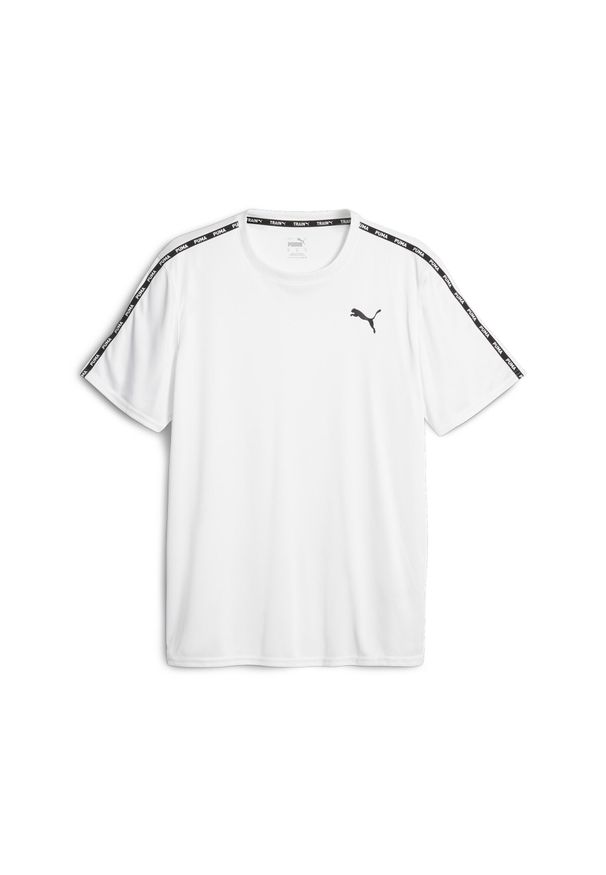 Puma - T-Shirt treningowy męski PUMA Essentials Taped. Kolor: biały