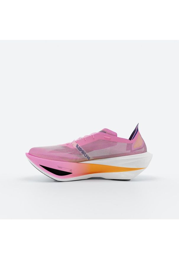 KIPRUN - Buty do biegania Kiprun Kipstorm Lab. Kolor: różowy. Sport: bieganie