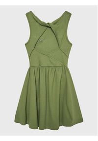 Pepe Jeans Sukienka codzienna Godivay PG951588 Zielony Regular Fit. Okazja: na co dzień. Kolor: zielony. Typ sukienki: proste. Styl: casual