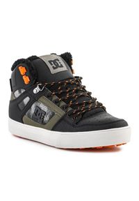 Buty DC Shoes Pure high-top wc wnt M ADYS400047-0BG czarne. Kolor: czarny. Materiał: skóra, guma. Szerokość cholewki: normalna. Sezon: zima #1