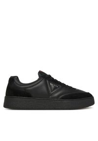 Guess Sneakersy FMFMOH LEA12 Czarny. Kolor: czarny. Materiał: skóra