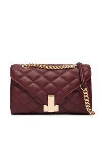 Aldo Torebka Chelsy 14076778 Bordowy. Kolor: czerwony. Materiał: skórzane