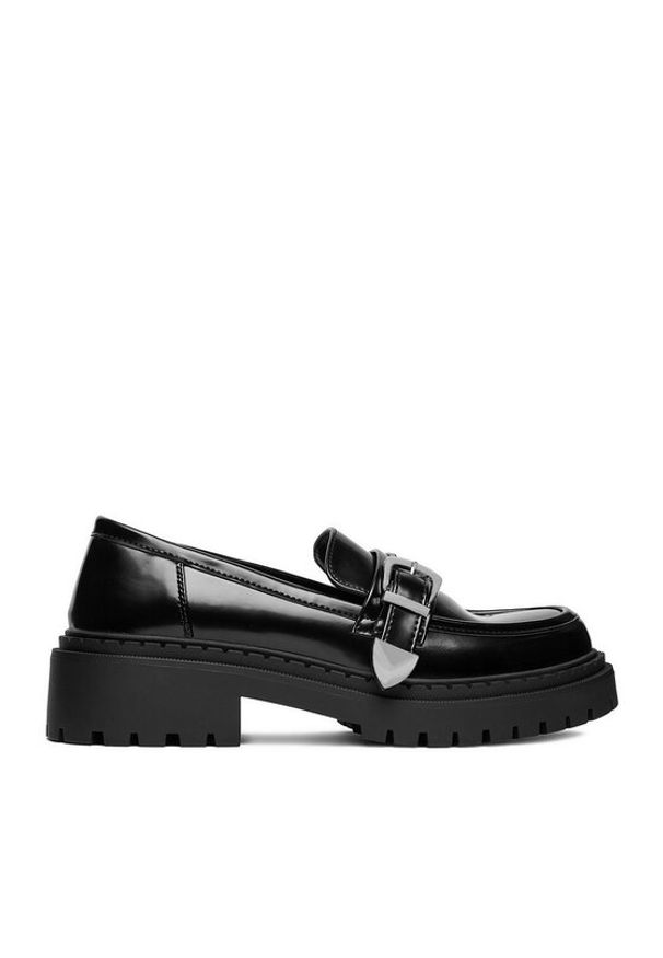Jenny - JENNY Loafersy CEO-HY5389S-10 Czarny. Kolor: czarny. Materiał: syntetyk, materiał