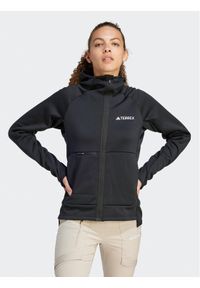 Adidas - adidas Bluza Terrex Xperior IB1843 Czarny Slim Fit. Kolor: czarny. Materiał: syntetyk