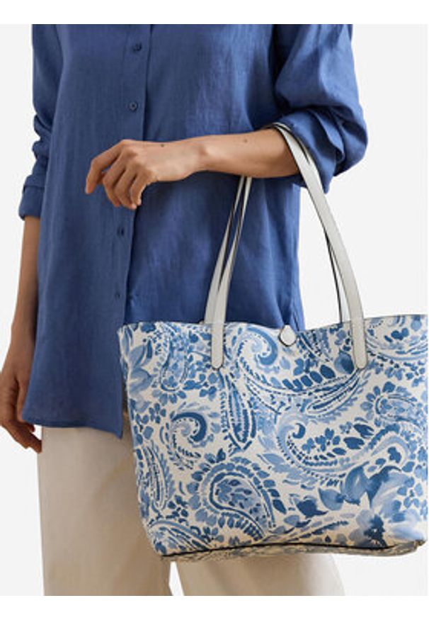 Lauren Ralph Lauren - LAUREN RALPH LAUREN Torebka 431795329078 Kolorowy. Wzór: kolorowy. Materiał: skórzane