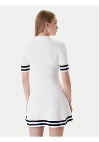 Tommy Jeans Sukienka dzianinowa DW0DW22106 Écru Slim Fit. Materiał: bawełna #4