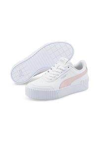 Buty Sportowe Dziecięce Puma CARINA LIFT JR 37422508 r 39. Kolor: biały, różowy, wielokolorowy