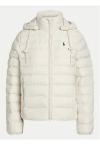 Polo Ralph Lauren Kurtka zimowa 211958932003 Écru Relaxed Fit. Typ kołnierza: polo. Kolor: kremowy. Materiał: syntetyk. Sezon: zima #6