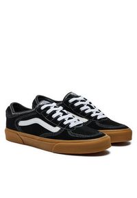 Vans Tenisówki Rowley Classic VN0A4BTT9X11 Czarny. Kolor: czarny. Materiał: skóra, zamsz