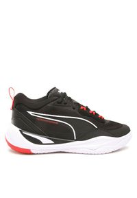 Puma Buty Playmaker 385841 01 Czarny. Kolor: czarny. Materiał: materiał