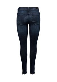 only - ONLY Jeansy 15209349 Granatowy Skinny Fit. Kolor: niebieski