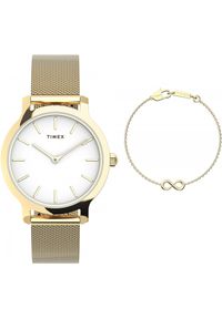 Zegarek damski Timex TWG067000 złoty. Kolor: złoty #1