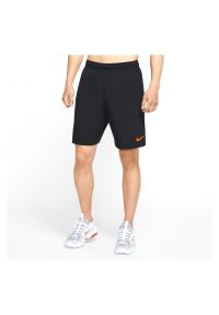 Spodnie treningowe Nike Flex Short LV CJ2396. Materiał: materiał, poliester, skóra. Technologia: Dri-Fit (Nike) #1