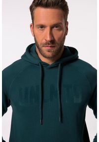 JAY-PI - Męska Bluza z kapturem fitness sweter kaptur do roz. 7 XL. Typ kołnierza: kaptur. Kolekcja: plus size. Kolor: zielony, niebieski, wielokolorowy. Materiał: materiał, poliester, bawełna. Sport: fitness