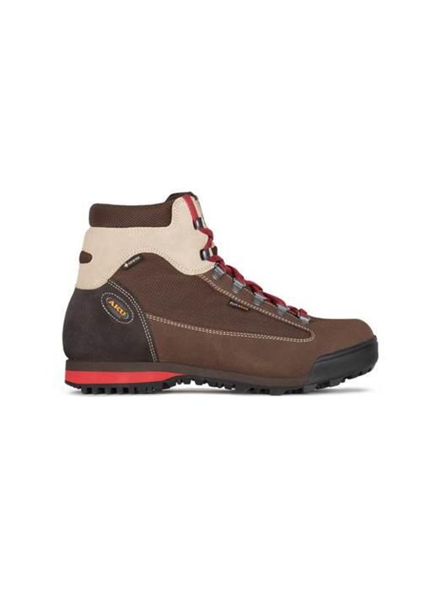 Buty trekkingowe męskie Aku Slope Original Gtx. Kolor: wielokolorowy, brązowy. Materiał: zamsz, materiał. Szerokość cholewki: normalna. Sport: turystyka piesza