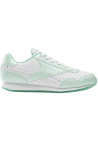Buty sportowe dla dzieci Reebok Royal Cl Jog 3.0 Sneaker. Kolor: zielony. Materiał: materiał, syntetyk. Model: Reebok Royal. Sport: joga i pilates #1