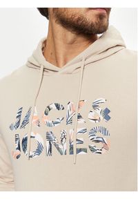 Jack & Jones - Jack&Jones Bluza Bryan 12268128 Beżowy Relaxed Fit. Kolor: beżowy. Materiał: bawełna