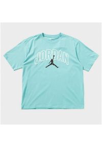 Koszulka męska Air Jordan Brooklyn Arch Logo T-shirt Washed Teal - IB7347-392. Kolor: niebieski. Sport: koszykówka #1