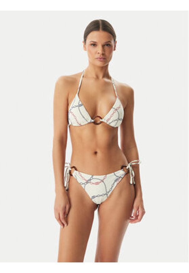 TOMMY HILFIGER - Tommy Hilfiger Góra od bikini UW0UW06393 Biały. Kolor: biały. Materiał: syntetyk