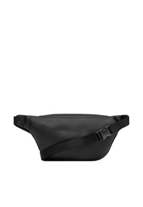 Calvin Klein Saszetka nerka Ck Waistbag LV04D3249G Czarny. Kolor: czarny. Materiał: skóra