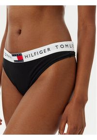 TOMMY HILFIGER - Tommy Hilfiger Stringi UW0UW06039 Czarny. Kolor: czarny. Materiał: bawełna #3
