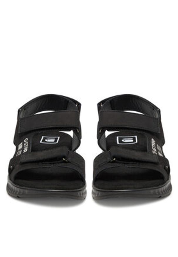 G-Star RAW - G-Star Raw Sandały ROY1-11 MI08 Czarny. Kolor: czarny. Materiał: nubuk, skóra
