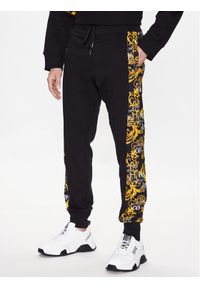 Spodnie dresowe Versace Jeans Couture. Kolor: czarny. Materiał: dresówka #1