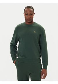 Calvin Klein Jeans Bluza LV04RC296G Zielony Regular Fit. Kolor: zielony. Materiał: bawełna #1