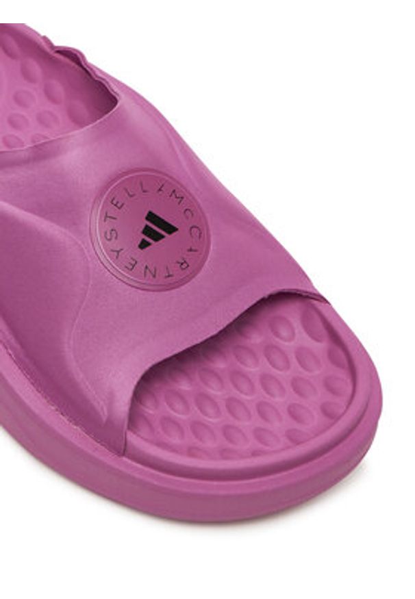 Adidas by Stella McCartney - adidas by Stella McCartney Klapki Slide JS0266 Różowy. Kolor: różowy. Materiał: materiał