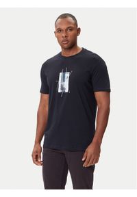 Armani Exchange T-Shirt XM001440 AF10358 UB101 Granatowy Regular Fit. Kolor: niebieski. Materiał: bawełna #1