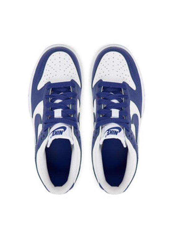 Nike Sneakersy Dunk Low (GS) FB9109 131 Biały. Kolor: biały. Materiał: skóra