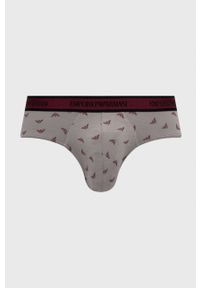 Emporio Armani Underwear Slipy (3-pack) męskie kolor bordowy. Kolor: czerwony #3