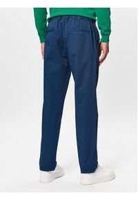 United Colors of Benetton - United Colors Of Benetton Spodnie materiałowe 4UN4UF01N Niebieski Slim Fit. Kolor: niebieski. Materiał: materiał, bawełna #3