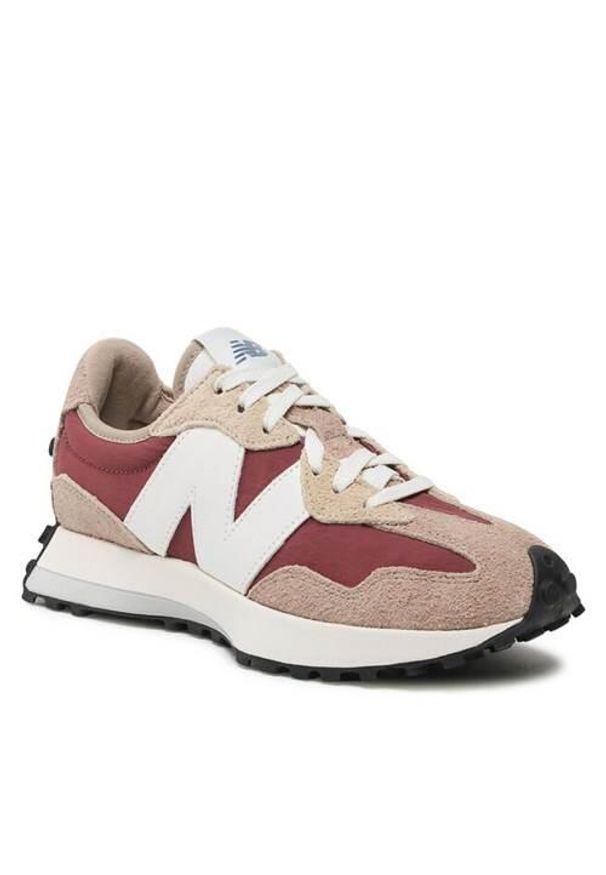 Buty do chodzenia męskie New Balance 327. Zapięcie: sznurówki. Kolor: wielokolorowy, beżowy, brązowy. Materiał: materiał. Szerokość cholewki: normalna. Sport: turystyka piesza