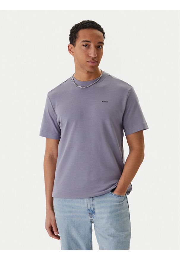 G-Star RAW - G-Star Raw T-Shirt D28609-C812 Szary Regular Fit. Kolor: szary. Materiał: bawełna