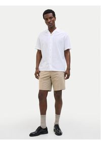 Jack & Jones - Jack&Jones Szorty materiałowe Stace 12271357 Beżowy Relaxed Fit. Kolor: beżowy. Materiał: syntetyk #6