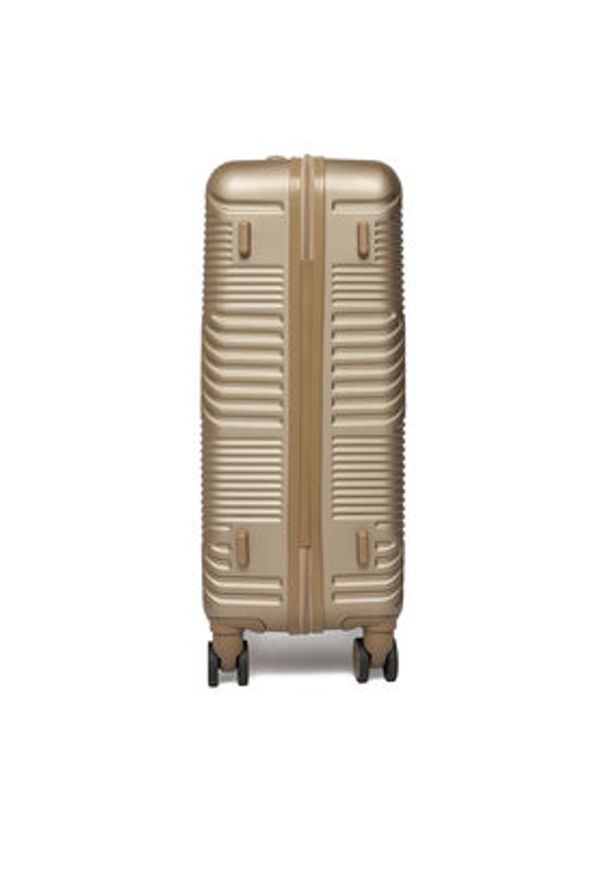 Nine West Walizka średnia CEO-NW-M-002-09 GOLD Złoty. Kolor: złoty