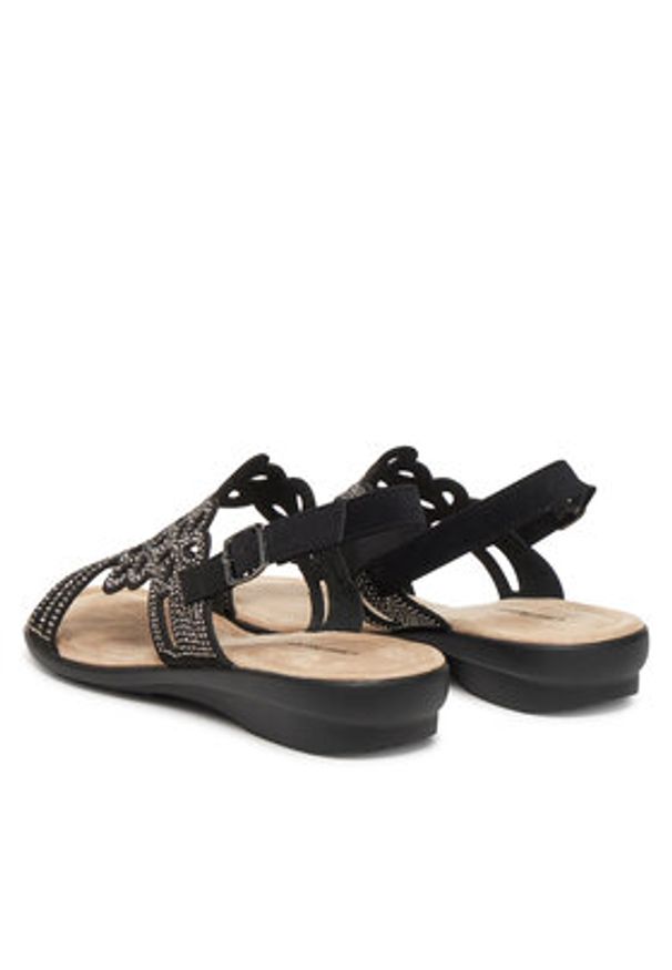 Clara Barson Sandały WSXD015-06 Czarny. Kolor: czarny. Materiał: syntetyk, materiał